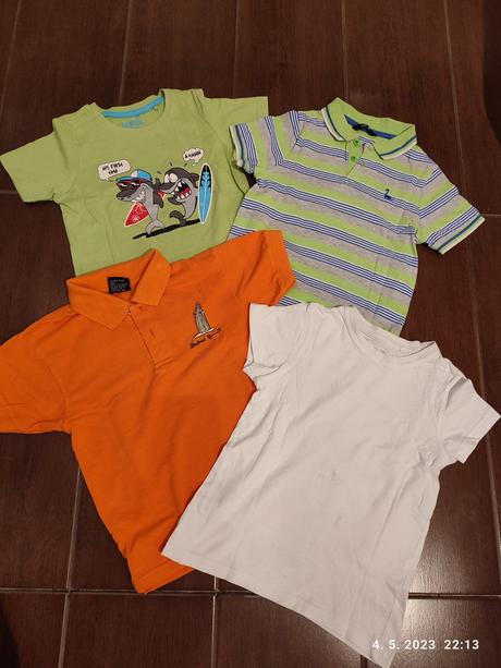 Balíček letného oblečenia č. 110-116, 104–116