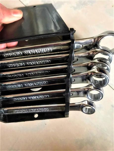 Sada račňových klbových kľúčov 6 ks, 