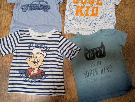 4 x tričko hm next, 80