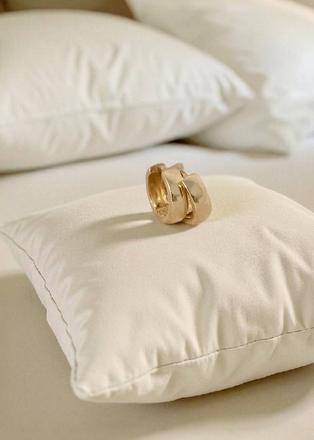 Pozlátené strieborné náušnice, 