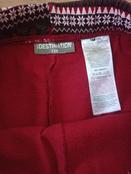 Christmas legíny 152/158, pepco,158