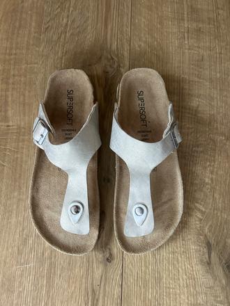 Kožené žabky super soft, veľ. 41, 41