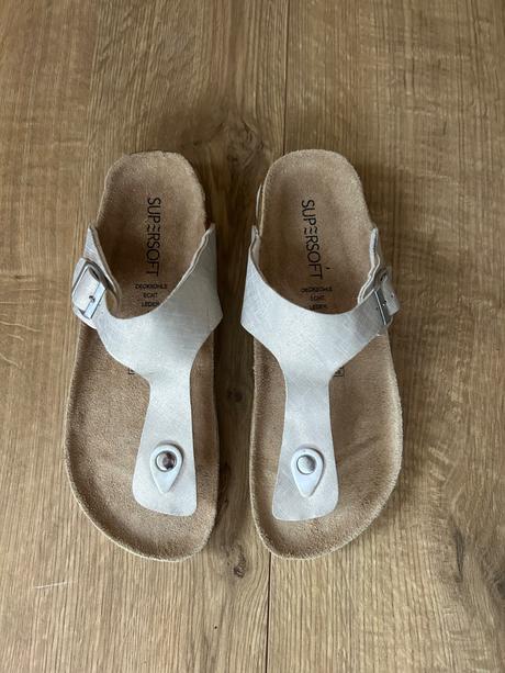 Kožené žabky super soft, veľ. 41, 41