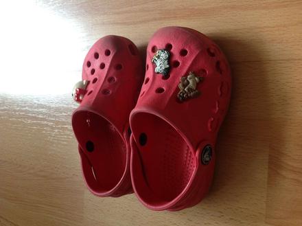 Originál crocsy baya červené, crocs,25