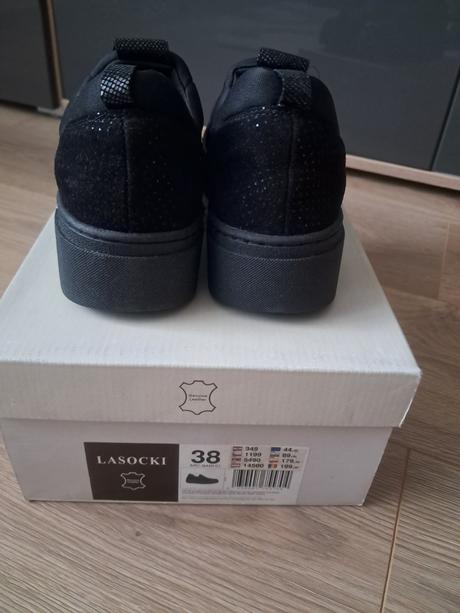 Slipy on topánky top stav, lasocki,37