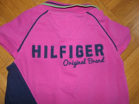 Tommy hilfiger dievcenske kvalitne saty 6/7r., tommy hilfiger,122