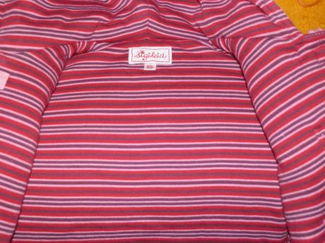 2 ks kabatikov -ružovy kabatik, a hačkovany , ladybird,68