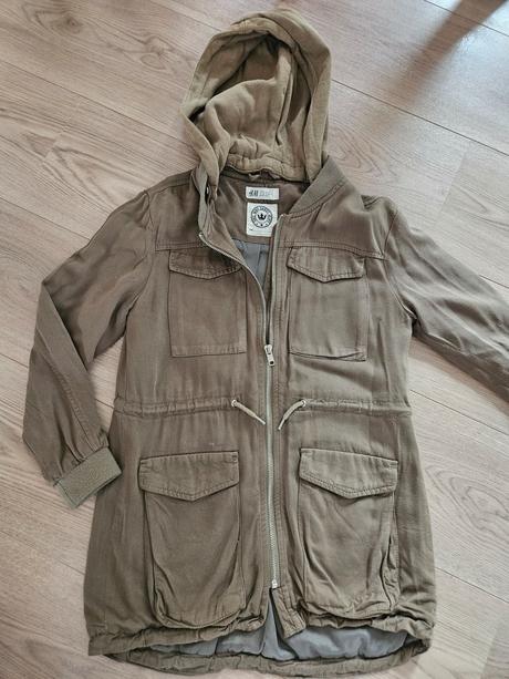 Jesenná parka, h&m,128