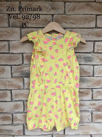 Letný overal vel. 92, primark,92