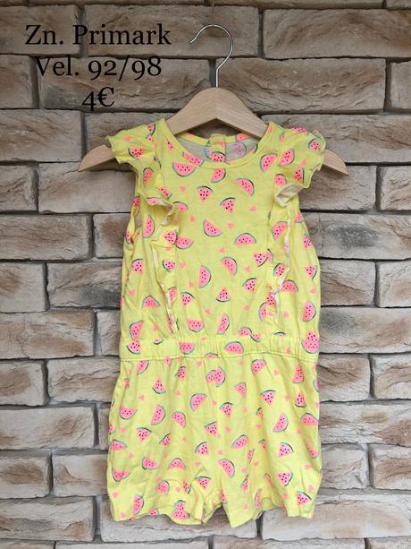Letný overal vel. 92, primark,92