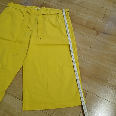 Jasnožlté kulotky s opaskom, gerry weber,44