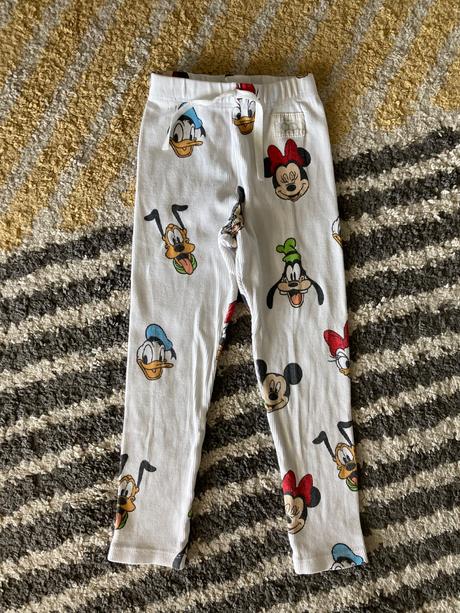 Rebrované legínky disney 98/104, disney,98