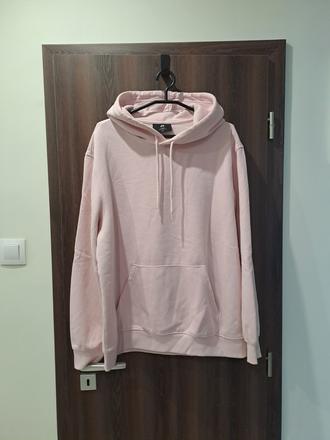 H&m baby pink hoodie oversize, h&m,l