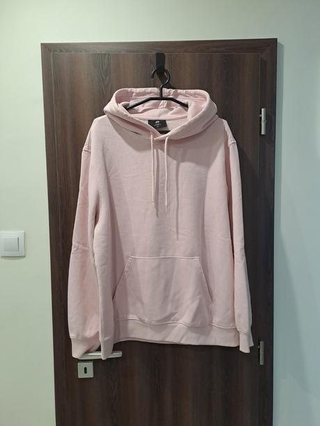 H&m baby pink hoodie oversize, h&m,l