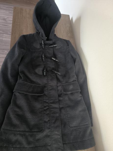 Flaušový kabátik, h&m,152