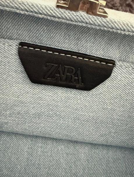 Riflova-denim kabelka zara, zara