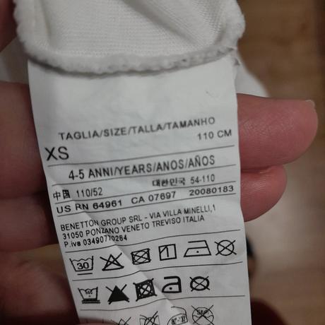 Tričko, benetton,110