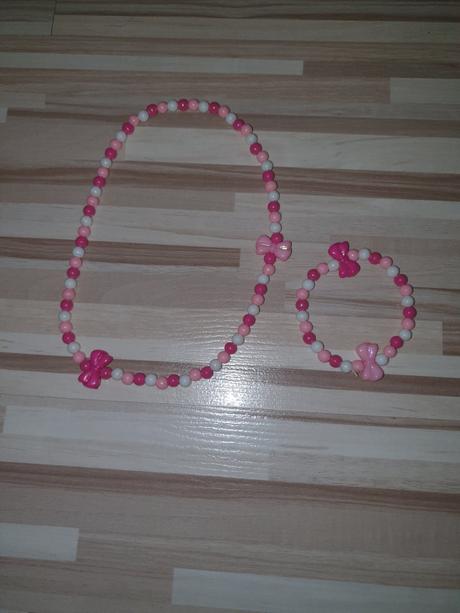 Set pre malé dievčatá nàhrdelník+náramok, 