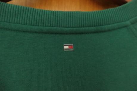 Tommy hilfiger original krasna kvalitna mikina m/l, tommy hilfiger,m