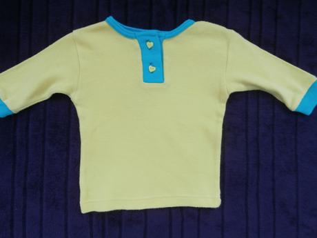 Balík tričiek s dlhým rukávom 11ks, 50–62