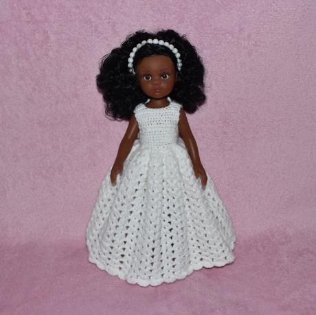 Dlhé šaty pre bábiku paola reina 32 cm,