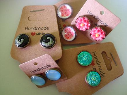 Rôzne náušnice 0,70/pár,