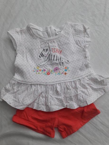 Tričko +kraťasky 62 cm f&f, f&f,62