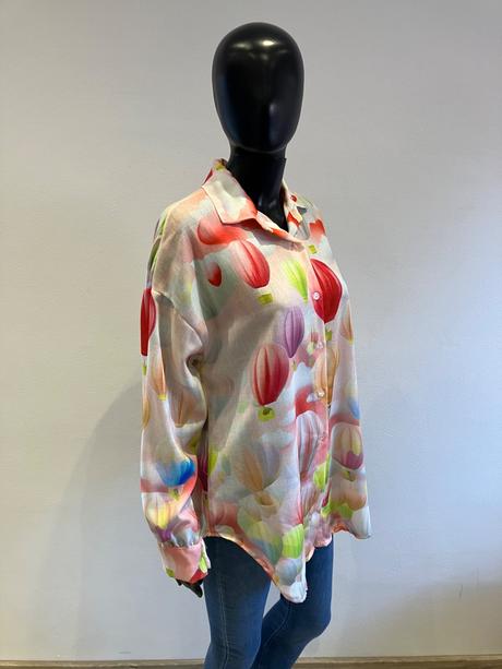 Dámska vzorovaná košeľa (uni), l / m / s / xl
