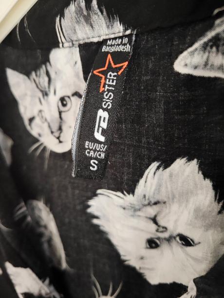 Blúzka mačky, new yorker,s