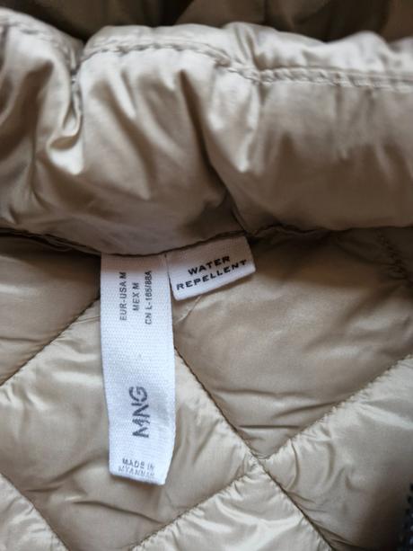 Damska presivana bunda, mango,s