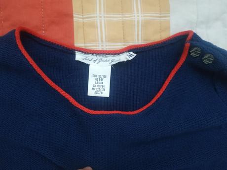 Námornícky pulóver, h&m,122