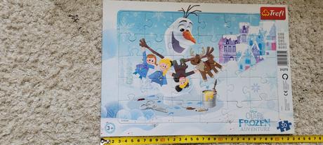 Puzzle ľadové kráľovstvo olaf,