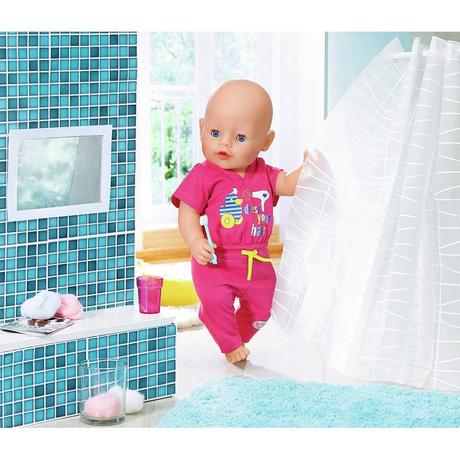 Zapf creation baby born 823590 pyžamko s kefkou na,