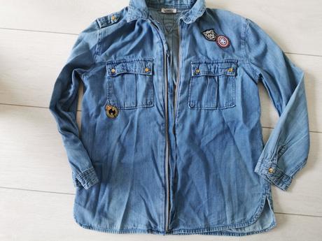 Riflova košeľa s nasivkami, river island,140