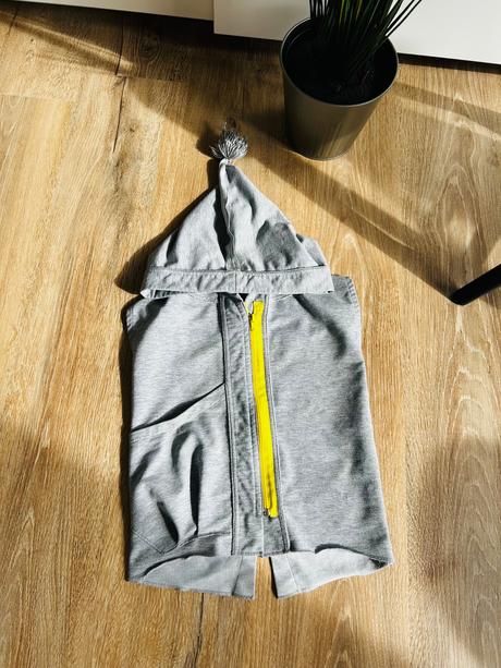 Sivá tepláková vesta mell - 2-4 roky, 98