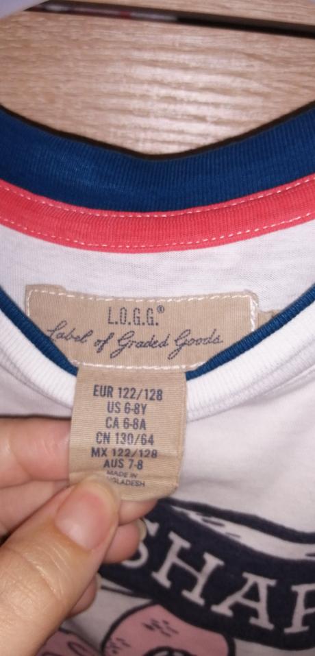 Krásne tričko 122/128, h&m,128