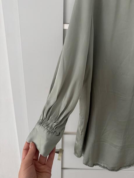 Satenove šaty, h&m,38