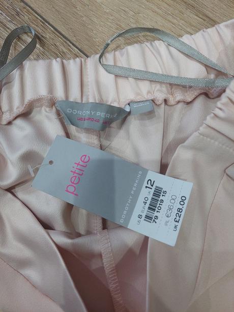 Nohavice široké trojštvrťové, dorothy perkins,40