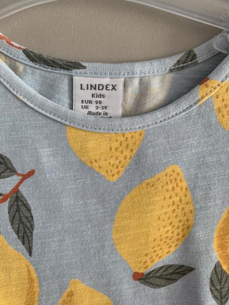 Šaty lindex citróny, lindex,98