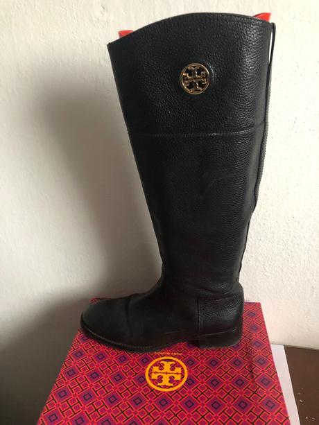 Tory burch luxusne kozene cizmy velk 38, 38