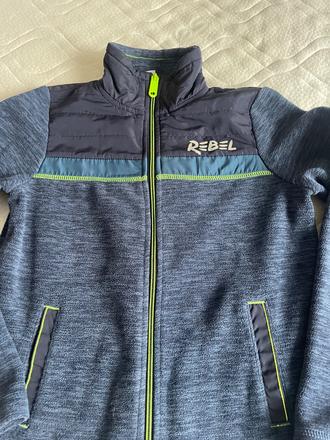 Teplá fleecová mikina, 146