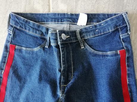 Skinny rifle s lampasami ham v158,12-13 r., h&m,158
