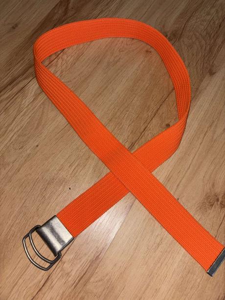 Oranžový opasok s/m,