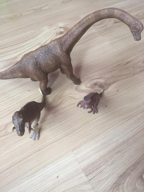 Dino 3x schleich,