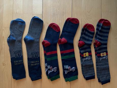 6 parov bavlnene podkolienky original marines, original marines,36