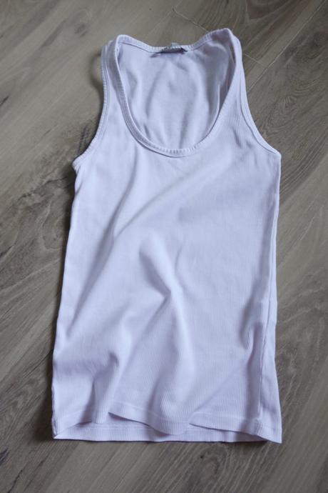 Vrúbkované tričko zara, zara,s