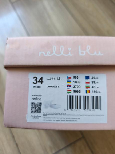 Dievčenské lodičky, nelli blu,34