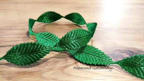 Ozdobná lemovka lístky, 