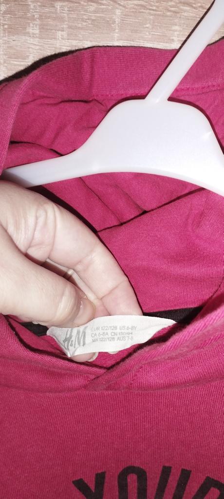 Štýlová mikina 122/128, h&m,122