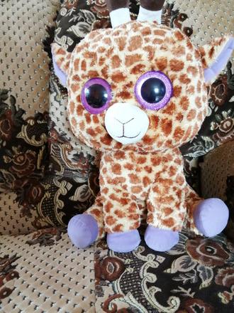 Plysak zirafa velka,
